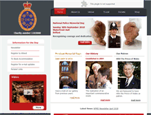 Tablet Screenshot of nationalpolicememorialday.org